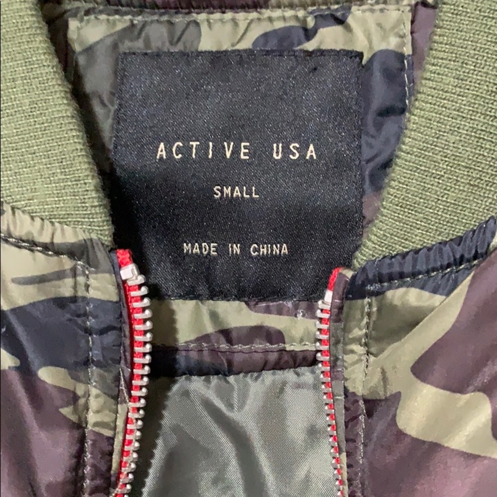 Camo bomber jacket - Picture 3 of 3